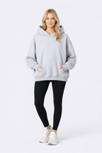 Randee Dames Katoenmix Hoodie - Casual met Kangoeroezak
