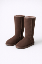 Zahra Suède-look Dames Laarzen - Casual Pluche Voering