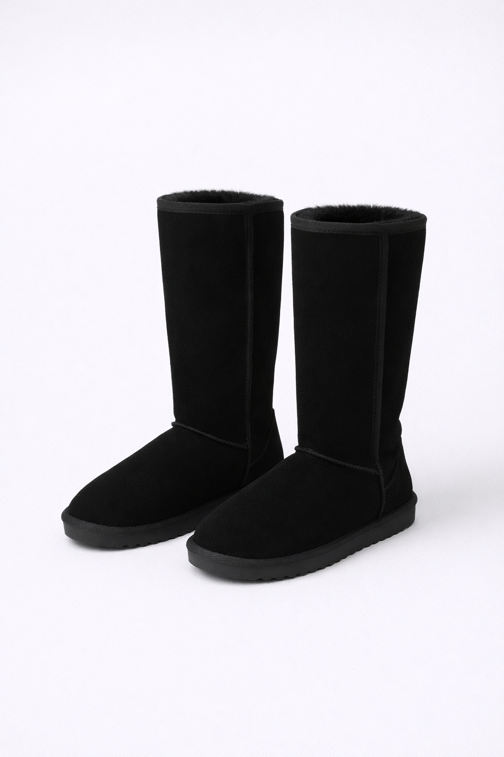 Zahra Suède-look Dames Laarzen - Casual Pluche Voering