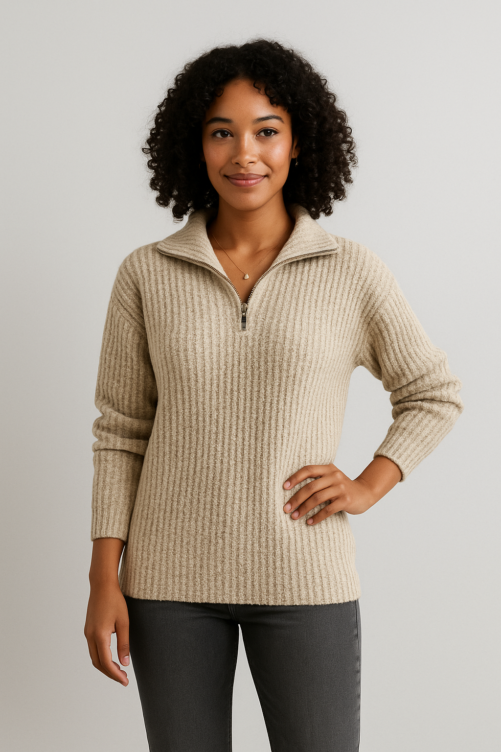 Kwartrits Gebreide Trui