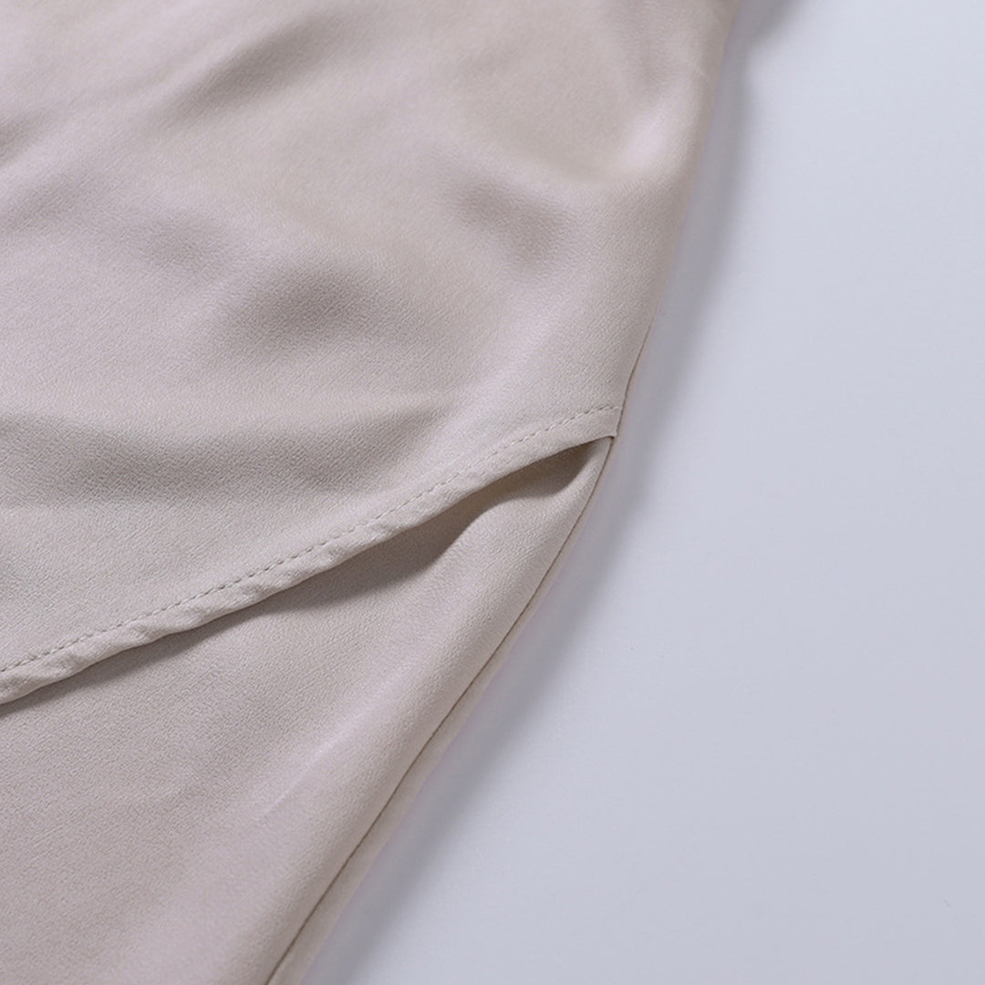 Elegante Satijnen Maxi Jurk voor Dames