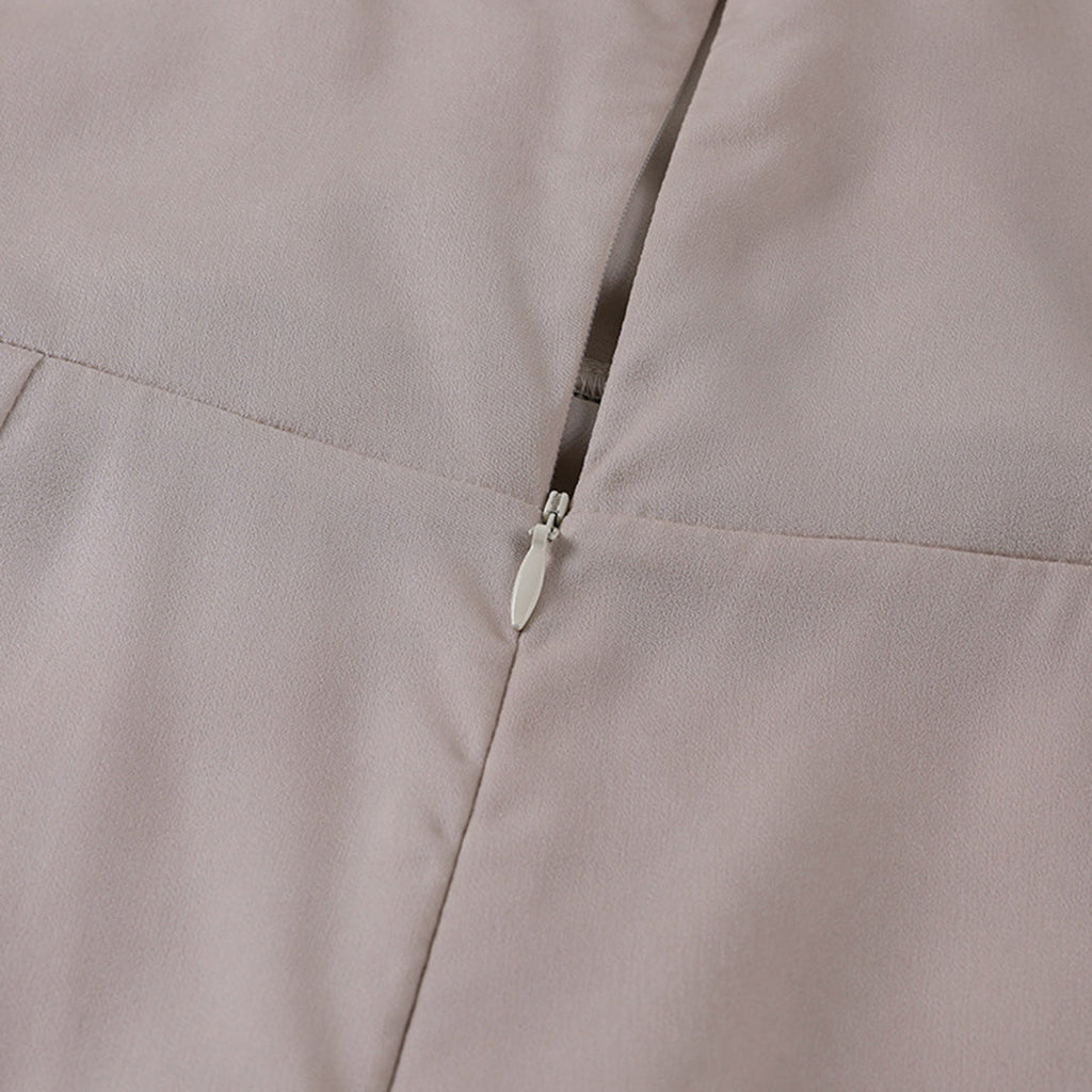 Elegante Satijnen Maxi Jurk voor Dames