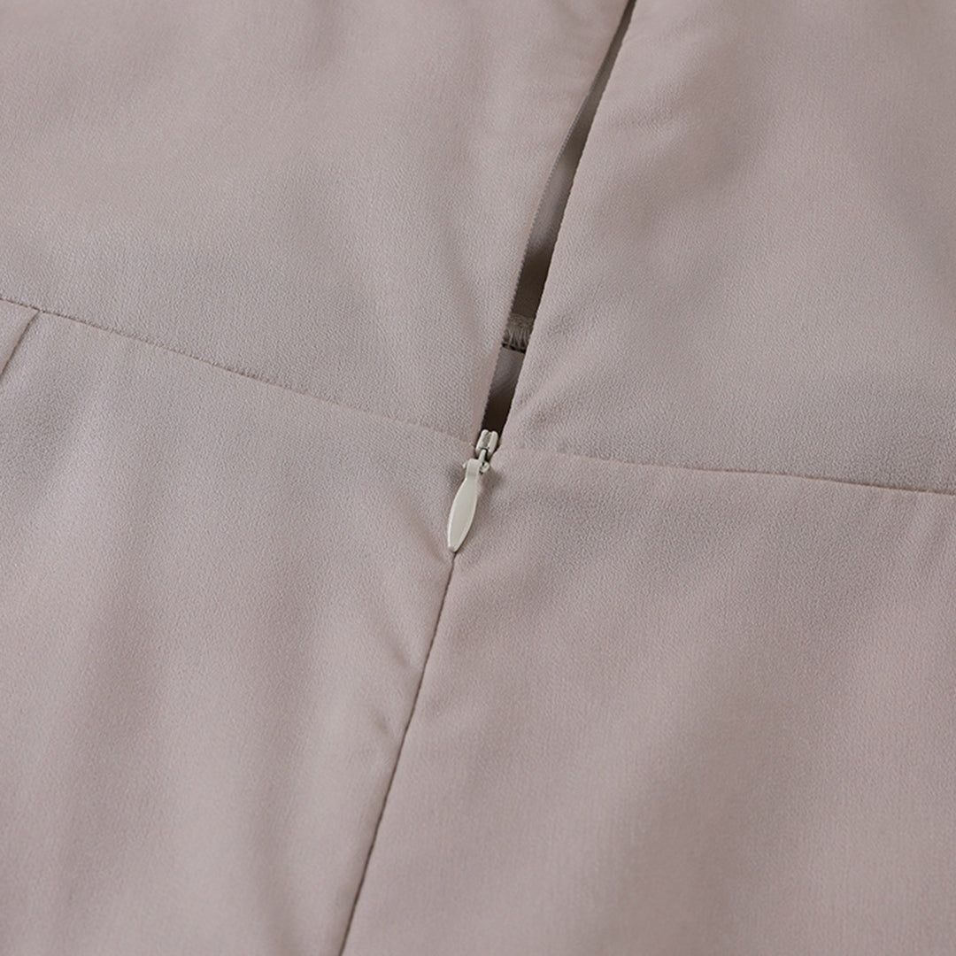 Elegante Satijnen Maxi Jurk voor Dames