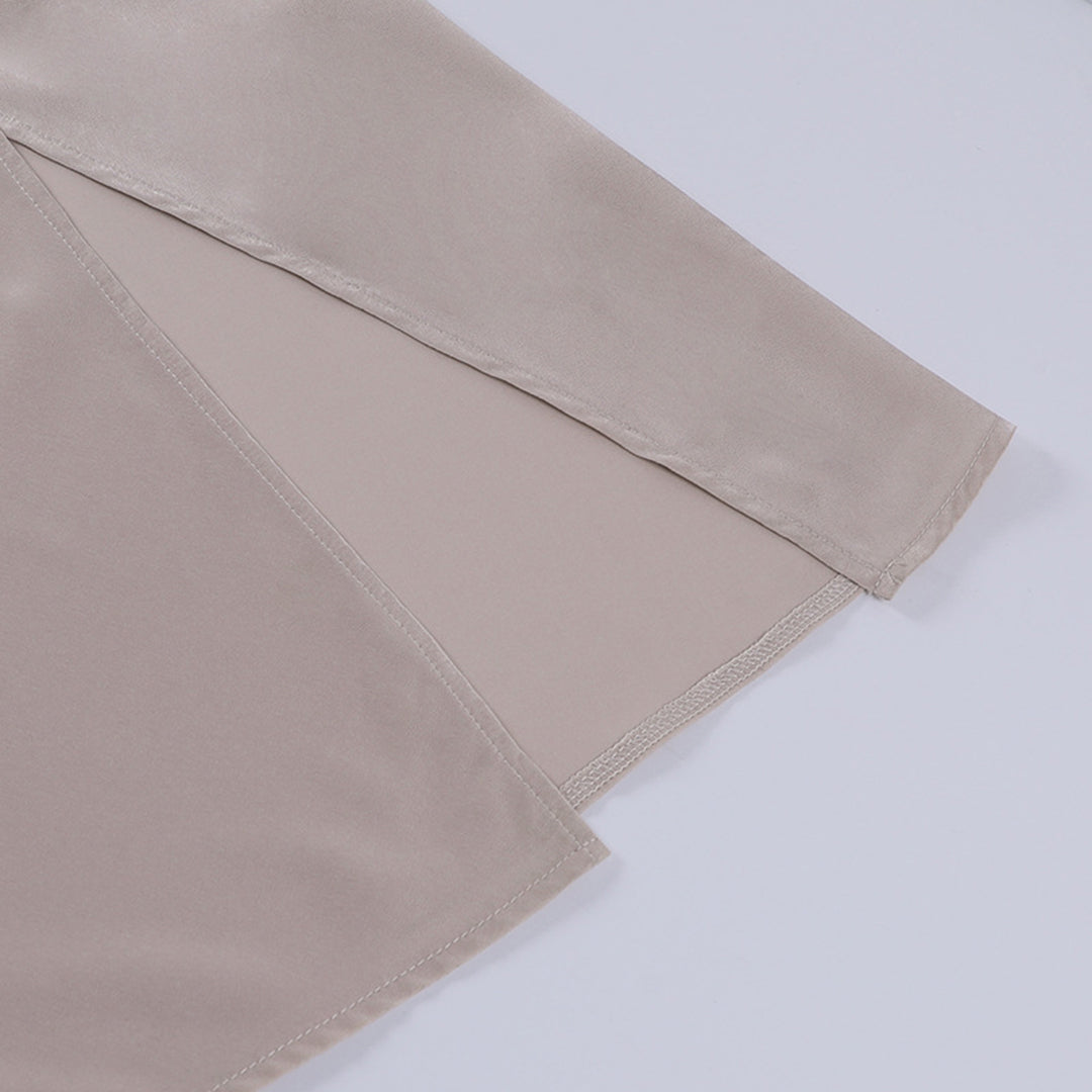 Elegante Satijnen Maxi Jurk voor Dames