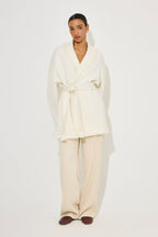 Gebreide Cardigan met Franjes