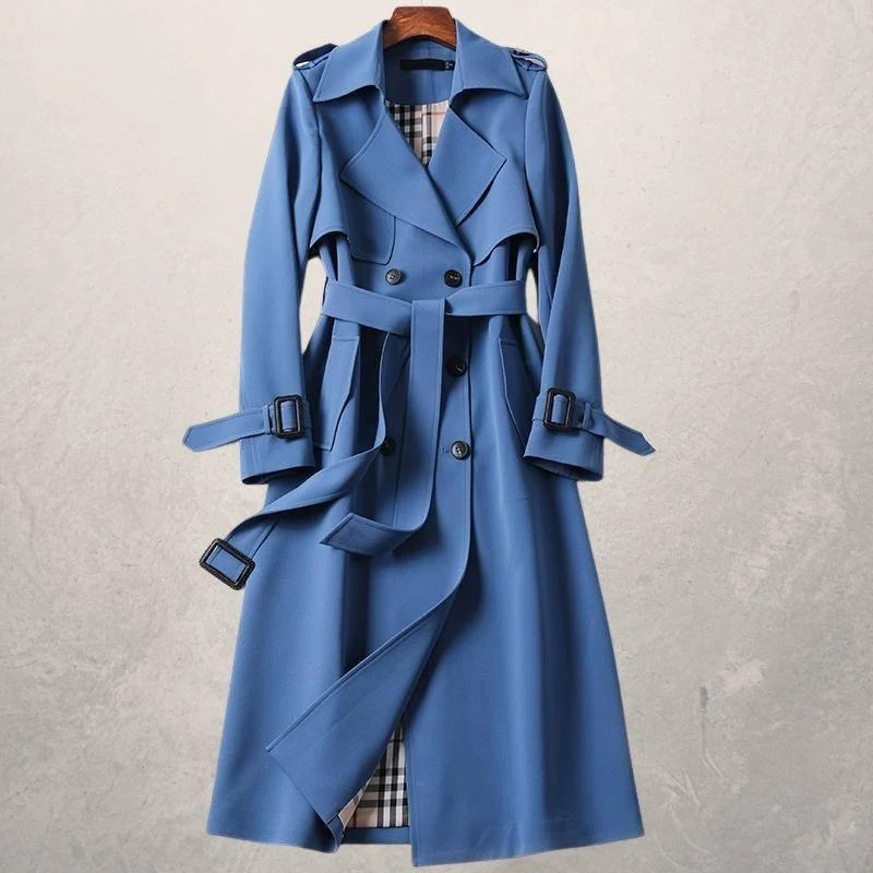Klassieke Getailleerde Trenchcoat