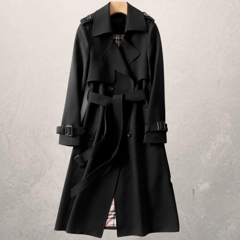 Klassieke Getailleerde Trenchcoat