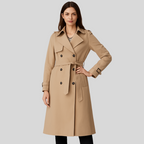Klassieke Getailleerde Trenchcoat