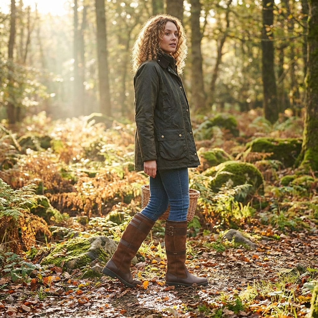 Evalynn Outdoor Laarzen - Waterdicht Leer & Textiel