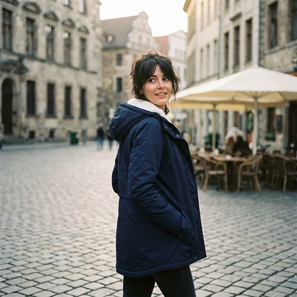 Jessa Winterjas Dames - Casual Sherpa voering Parka