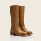 Clarisa Leren Dames Laarzen - Klassiek Western Stijl