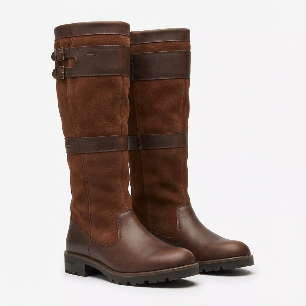 Evalynn Outdoor Laarzen - Waterdicht Leer & Textiel