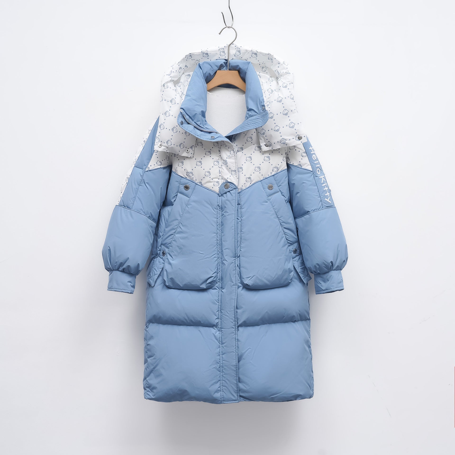 Palma Dames Pufferjas - Hedendaags Casual met Oversized Capuchon