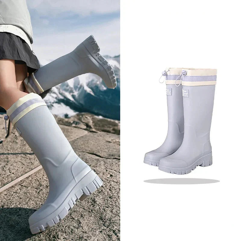 Regenlaarzen met Trekkoord