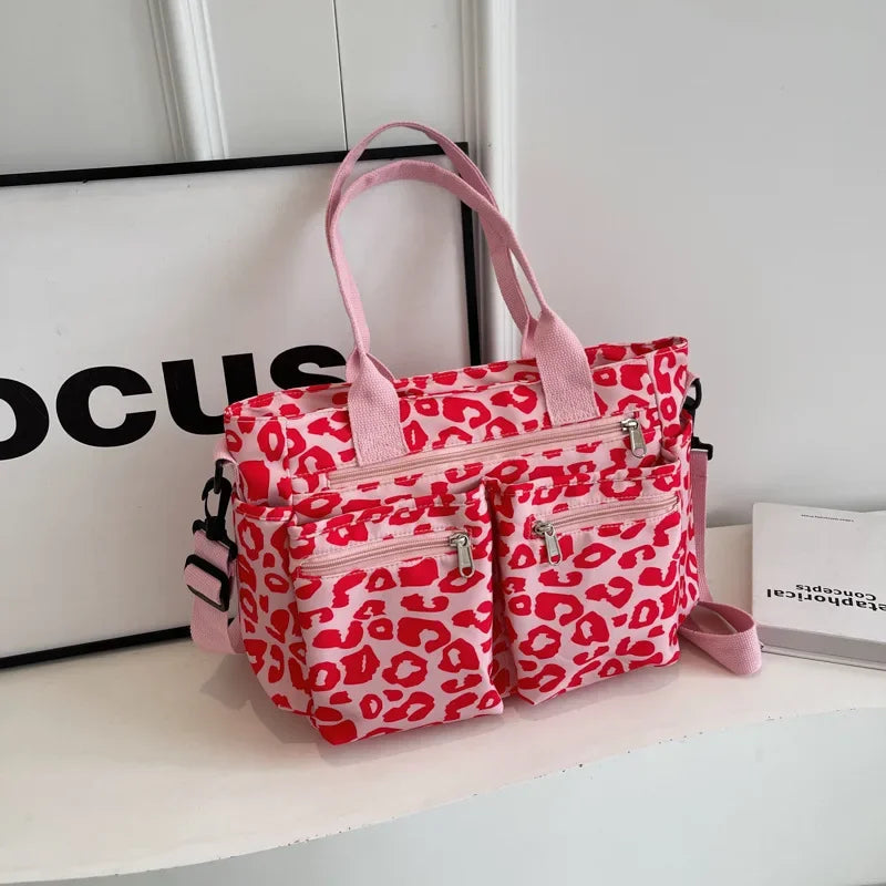 Tote Bag met Meerdere Ritsvakken