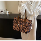 Tote Bag met Meerdere Ritsvakken