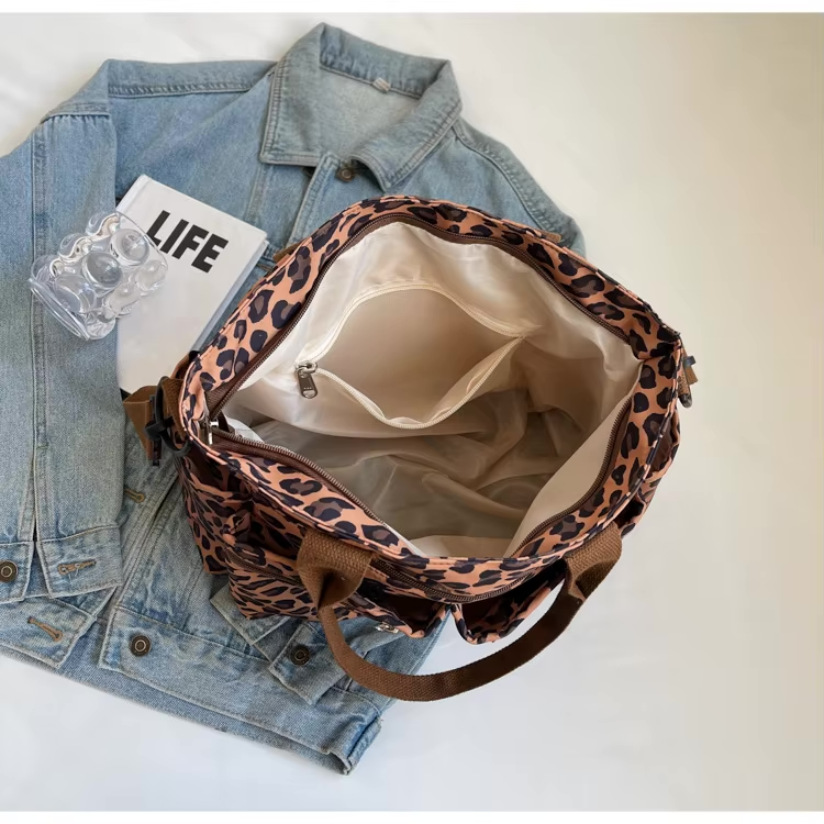 Tote Bag met Meerdere Ritsvakken