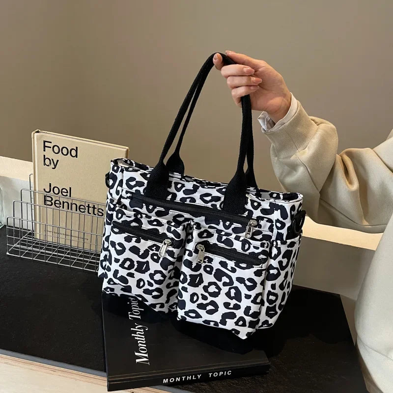 Tote Bag met Meerdere Ritsvakken