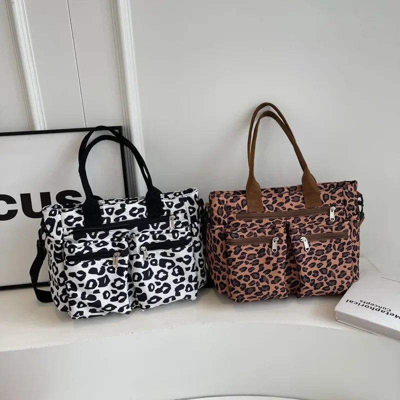 Tote Bag met Meerdere Ritsvakken