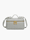 Vanity Case Tas met Gevlochten Design
