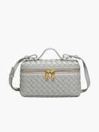 Vanity Case Tas met Gevlochten Design