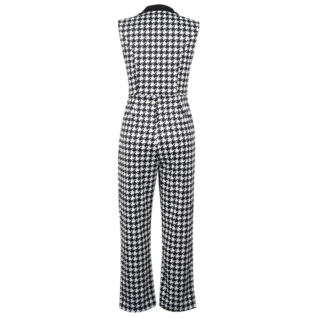 Dante - Dames Elegante Double-Breasted Jumpsuit