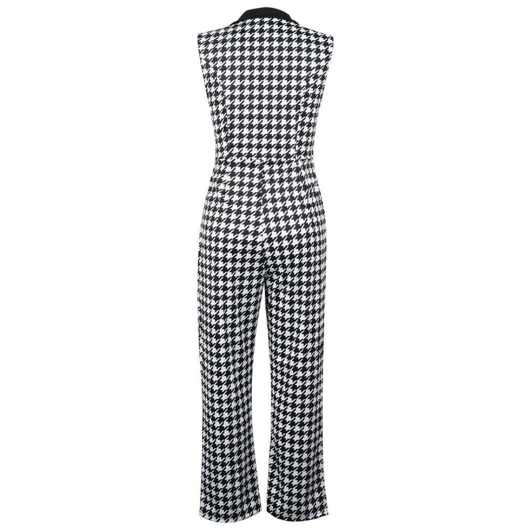 Dante - Dames Elegante Double-Breasted Jumpsuit