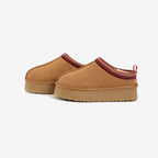 Marisela Suède Instapbare Pantoffels - Casual Platformzool