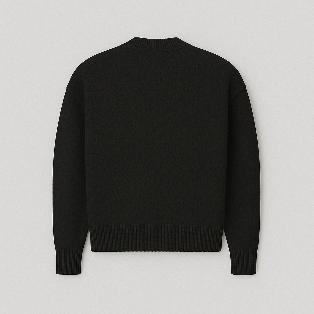 Streetwear Trui met Geborduurd Hartlogo