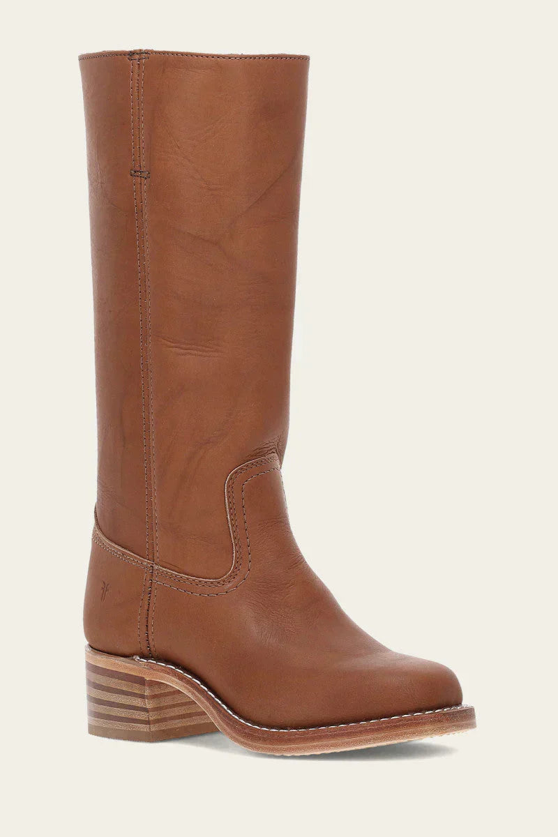 Clarisa Leren Dames Laarzen - Klassiek Western Stijl