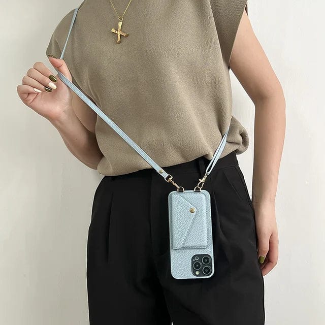 Crossbody Telefoonhoesje met Pasjeshouder