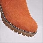 Imani Suede Dames Boots - Casual met Faux Fur Voering