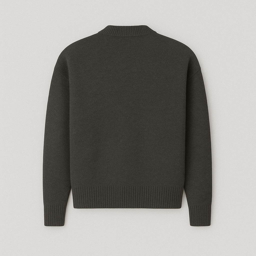 Streetwear Trui met Geborduurd Hartlogo