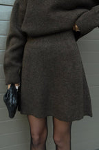 Gebreide Tweedelige Set - Sweater & Rok