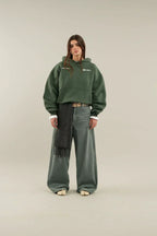 Corliss Dames Hoodie van Katoenmix - Casual Oversized Fit