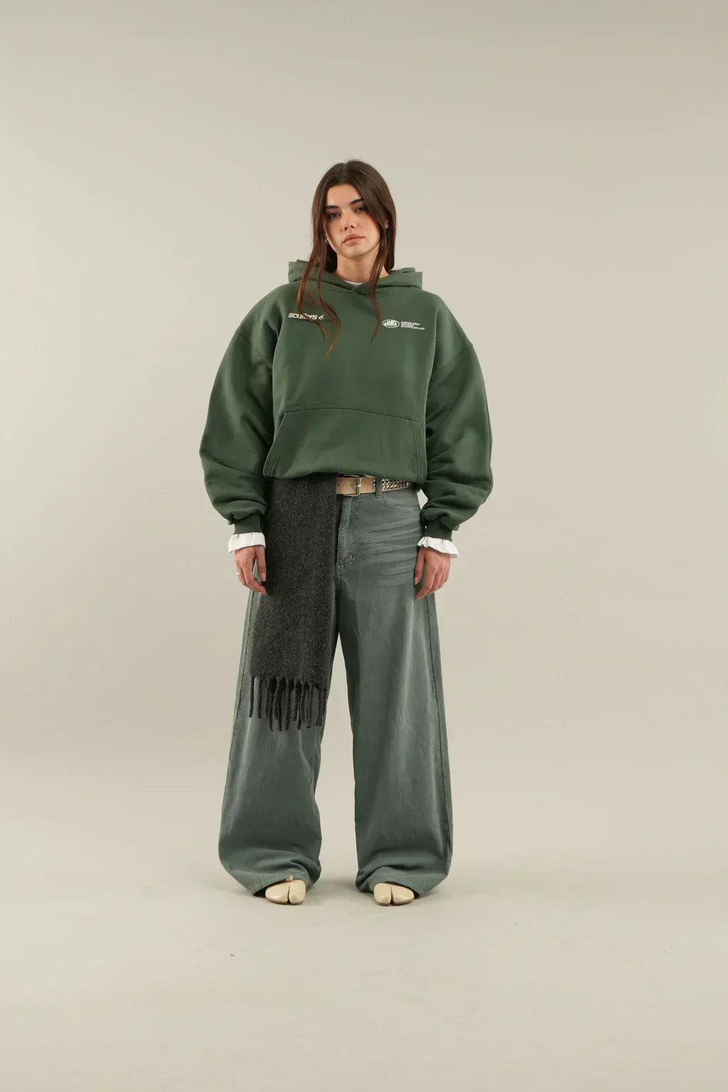 Corliss Dames Hoodie van Katoenmix - Casual Oversized Fit