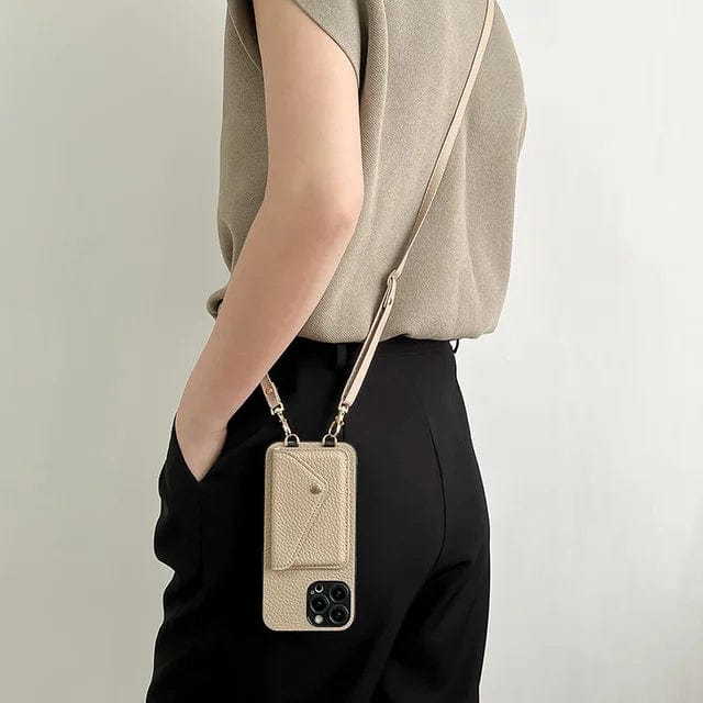Crossbody Telefoonhoesje met Pasjeshouder