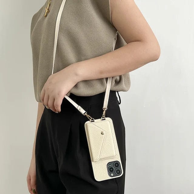Crossbody Telefoonhoesje met Pasjeshouder