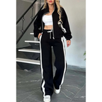 Tracksuit met Contrasterende Strepen